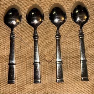 Ralph Lauren Montgomery Stainless Steel Flatware Tablespoon (4)